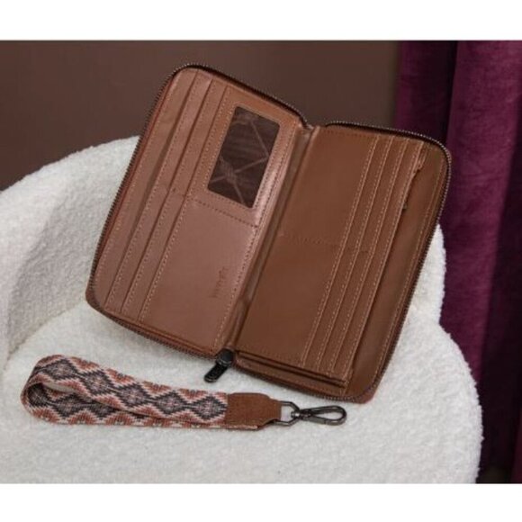 Wrangler Southwestern Art Print Wallet - Picture 2 of 6